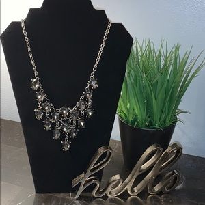 Charcoal gray stones